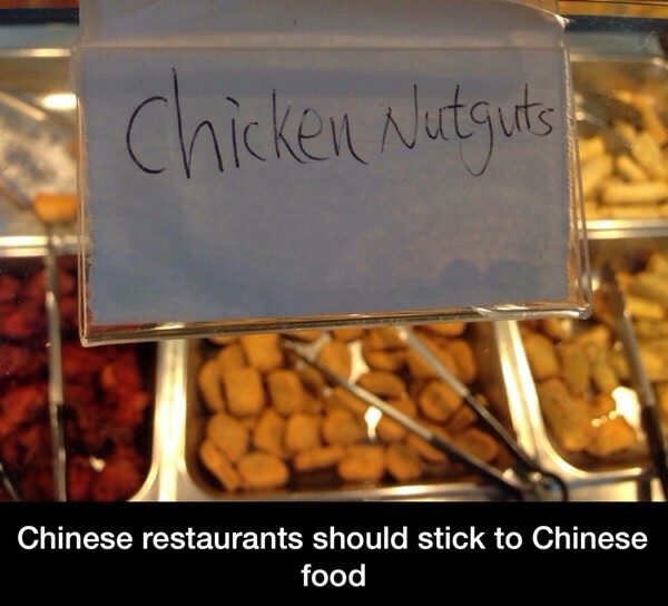Chinese restaurants - meme
