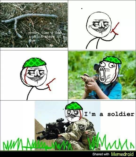 SOLDIER. - meme