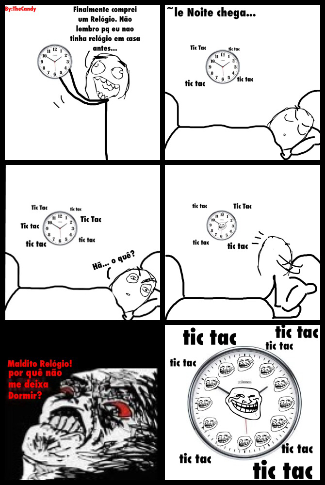 Maldito Relógio - meme
