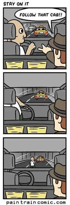 stupid cabbie driver - meme