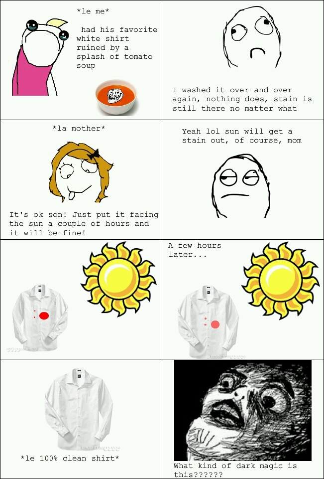 With the mighty powers of the sun! - meme