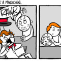 never scare a magician