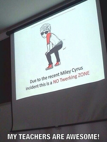no twerking zone - meme
