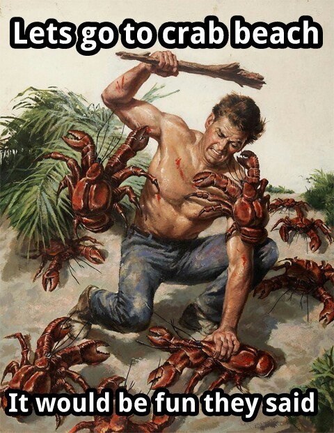 crabs - meme