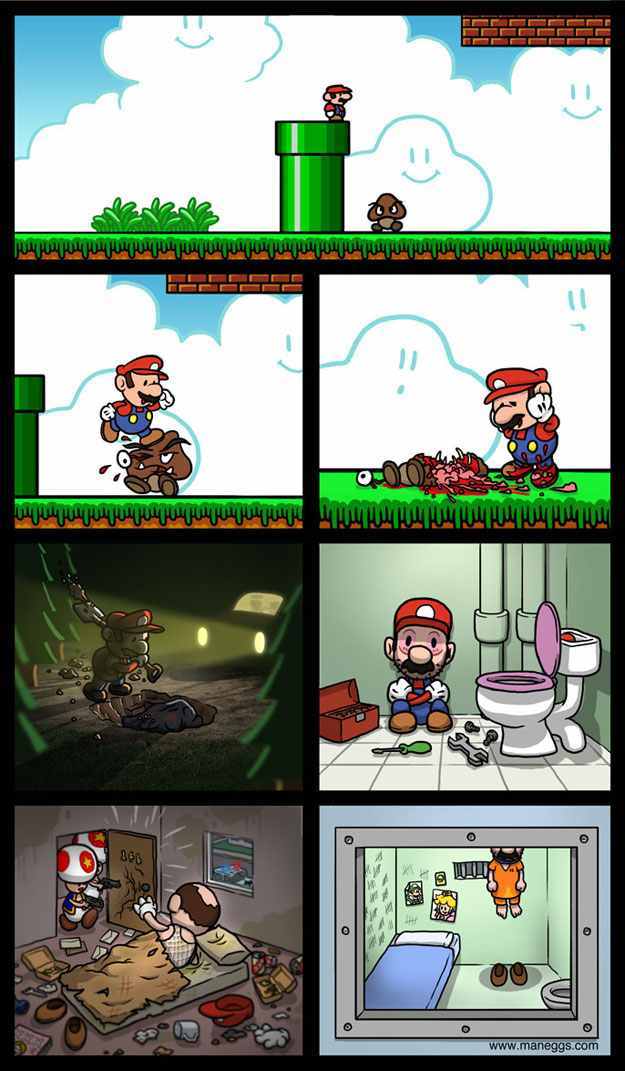 O no Mario... - meme