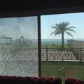 its so hot here in dubai , my window exploded