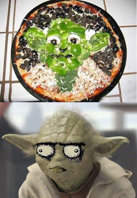 Yoda Pizza - meme