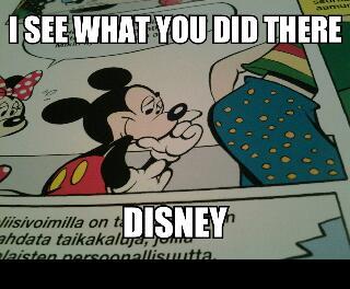 laughed so much when found this while reading mickey :D - meme