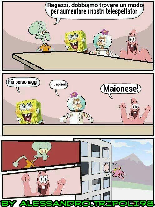 Boardroom Spongebob Suggestion Meme By Alessandro