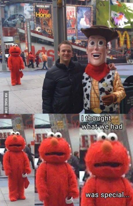 poor Elmo :crying:  - meme