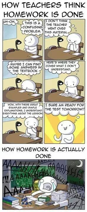 homework.. - meme