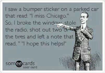 I love Chicago, but this is too funny - meme