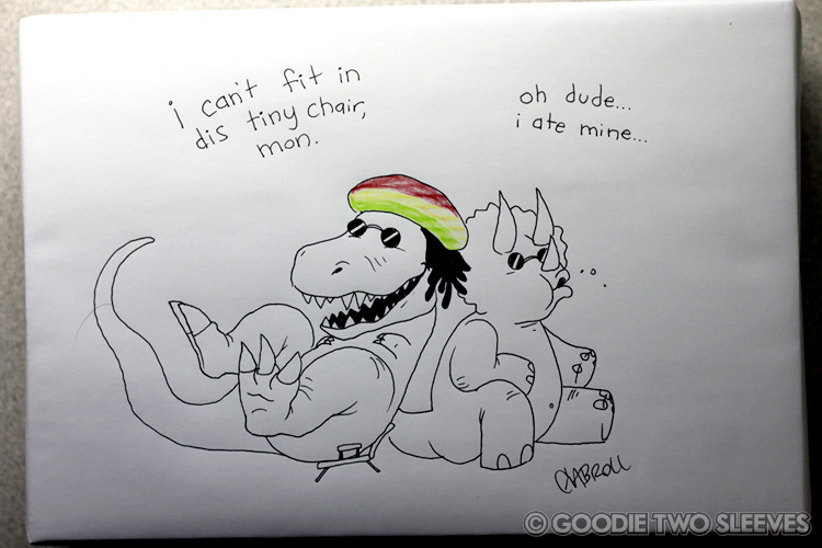 Rastafarian dinosaurs - meme