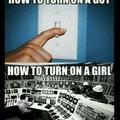 How to turn on...