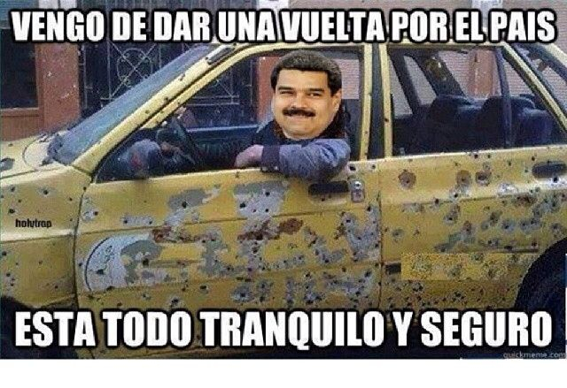 En Venezuela... - meme
