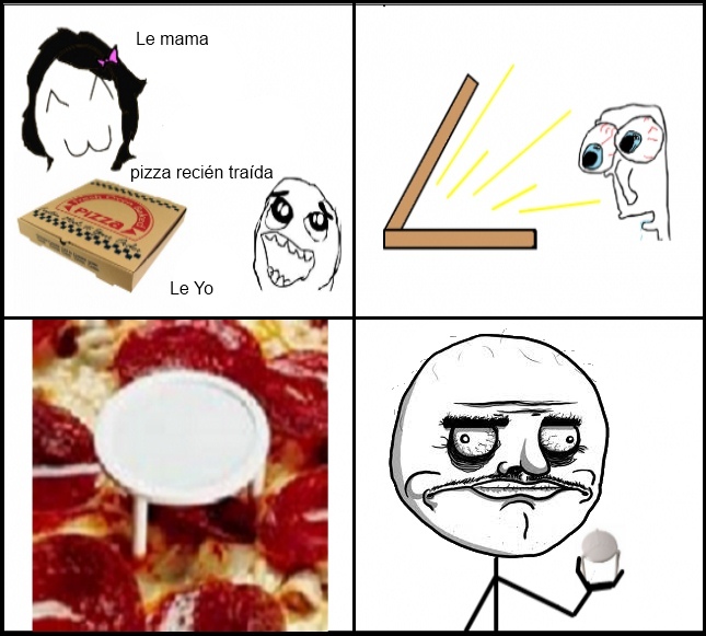 le Mesita de la pizza - meme