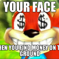 I fucking love conkers bad fur day
