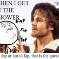 To fap or not to fap: that is the question