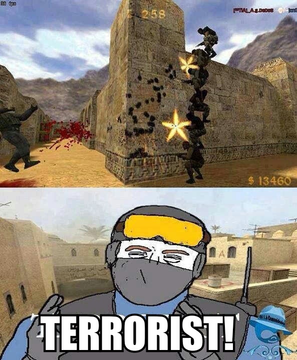 terrorist - meme
