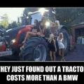 I'm buying a tractor