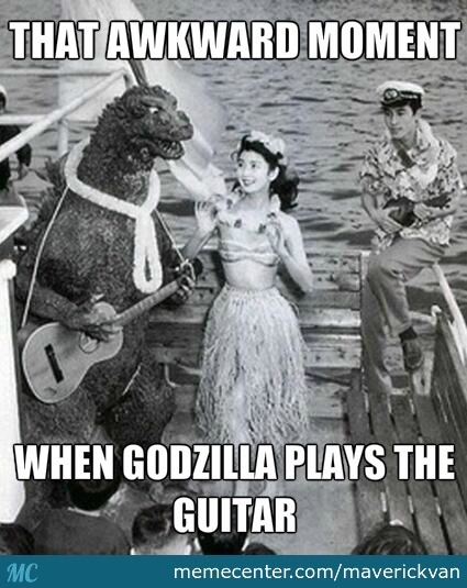 No wonder they are not making another Godzilla movies - meme