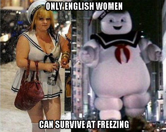 Only english women - meme