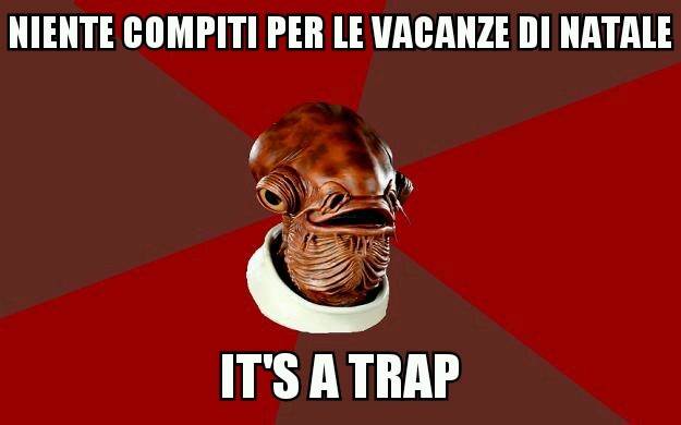 its a trap - meme