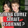 Selena, lesbi ?