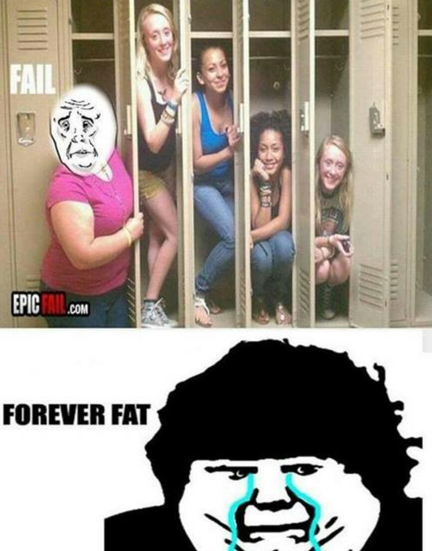 forever fat - meme