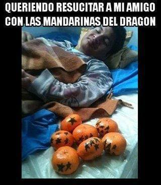 Mandarinas de dragon - meme