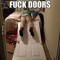 fuck door