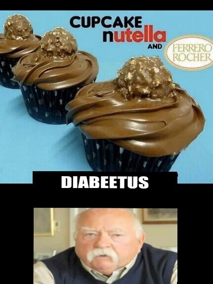 Diabeetus cupcakes - meme
