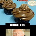 Diabeetus cupcakes
