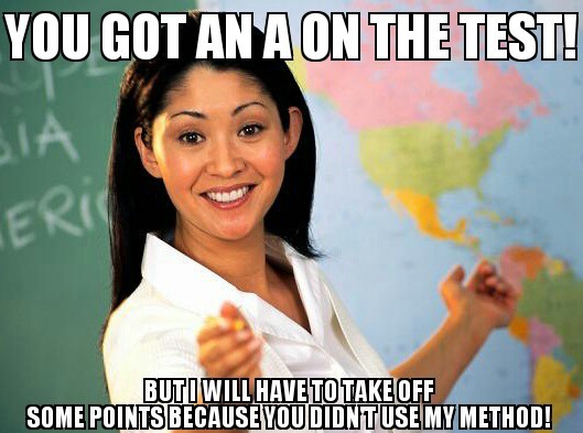 Teachers these days - meme