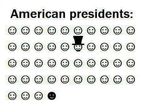 presidentes de USA - meme