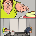 The cake isnt a lie, gaben just ate it