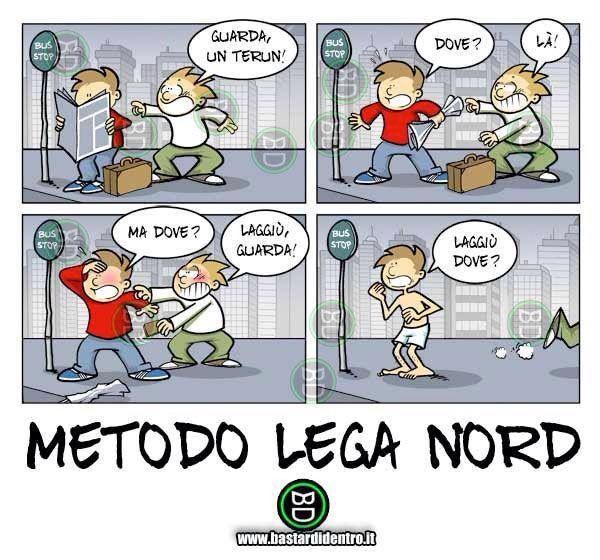 Metodo Lega Nord - meme