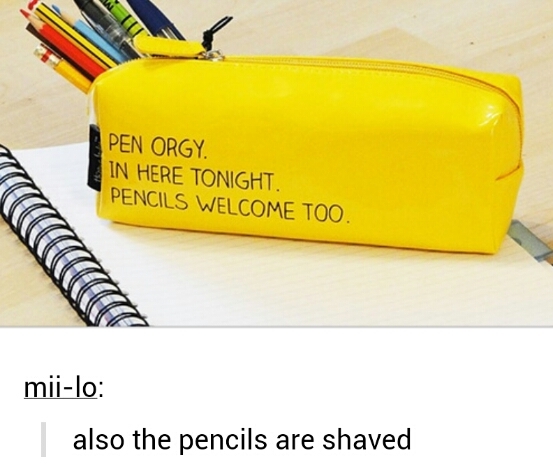 pencils are shaved - meme