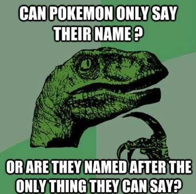 the names of pokemon - meme