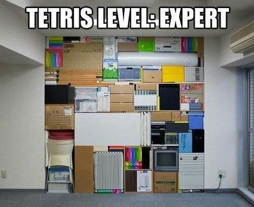 Only a tetris expert can do that - meme
