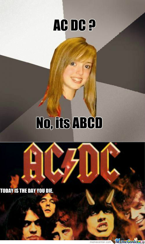 AC/DC - Meme by phillytzu99 :) Memedroid