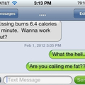 She call me fat..