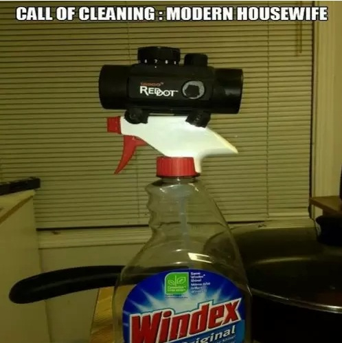 Call of cleaning - meme