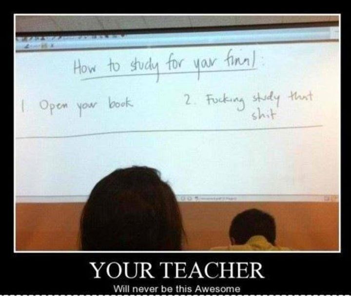 Open book, fucking study, pass test. :-) - Meme by seamcinnamon :) Memedroid