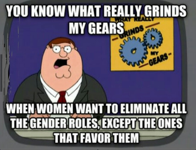 Peter Griffin and Grind my gear - meme
