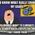 Peter Griffin and Grind my gear