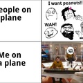 people on a plane