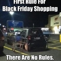 I'm not going out with the crazies black friday