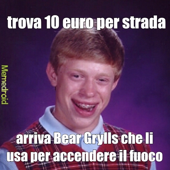 Bear Grylls - meme