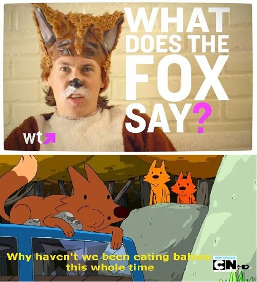 what does the fox say? - meme